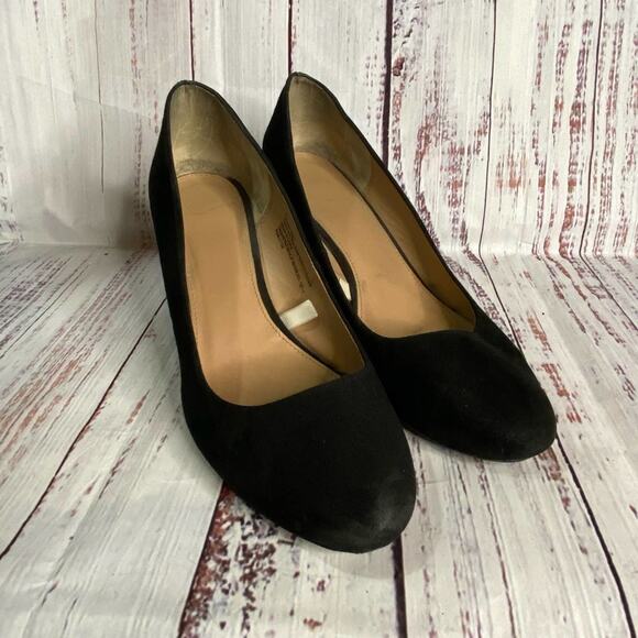 Target Black Womans Wedges Sz 8.5 - Picture 1 of 7